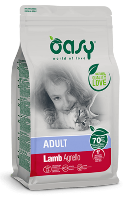Oasy Cat Lifestage Adult Lamb – сухой корм для взрослых кошек